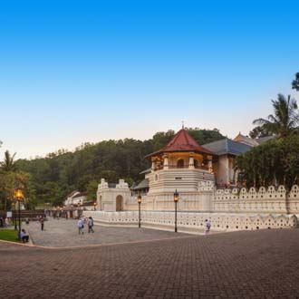 Tempel van de Heilige Tand in Kandy Sri Lanka